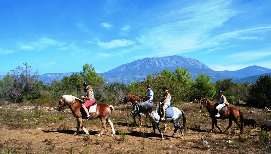 Horse riding in Syedra photo 5